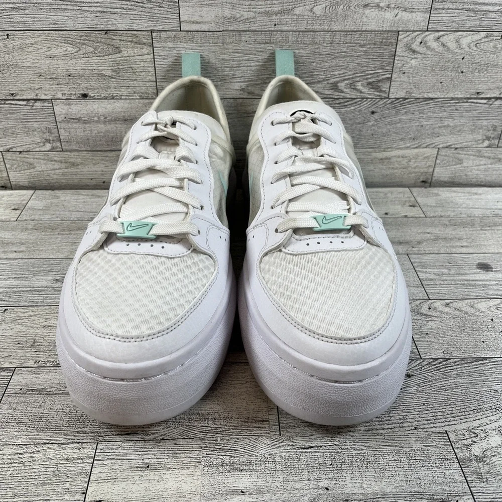 Nike Court Vision Alta‎ White Athletic Shoes CW6536-100 Women Size 9.5